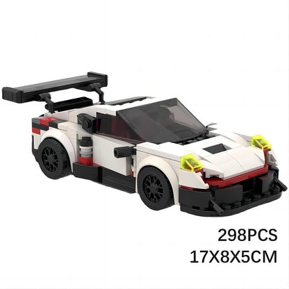 German Endurance GT Racing Car MOC Building Kit | Sports Vehicle Model - 3