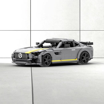 German GT Performance Supercar Building Kit | LEGO-Compatible MOC - 1