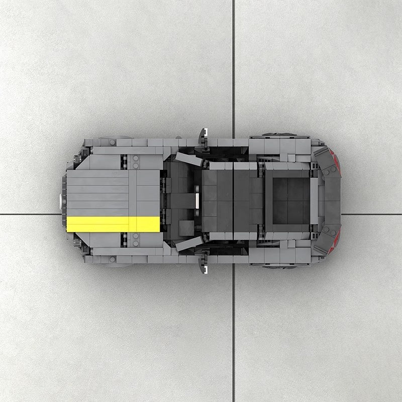 German GT Performance Supercar Building Kit | LEGO-Compatible MOC - 2