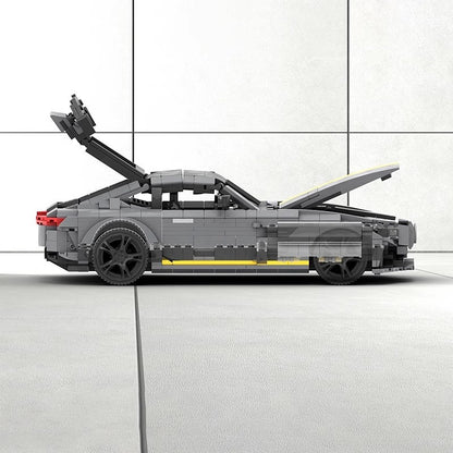 German GT Performance Supercar Building Kit | LEGO-Compatible MOC - 4