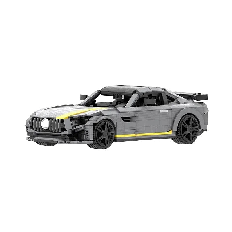German GT Performance Supercar MOC Building Kit | Vehicle Model - 1