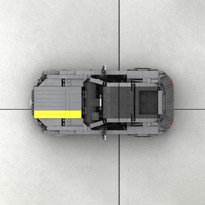 German GT Performance Supercar MOC Building Kit | Vehicle Model - 2