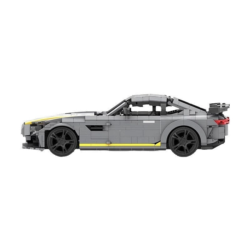 German GT Performance Supercar MOC Building Kit | Vehicle Model - 5