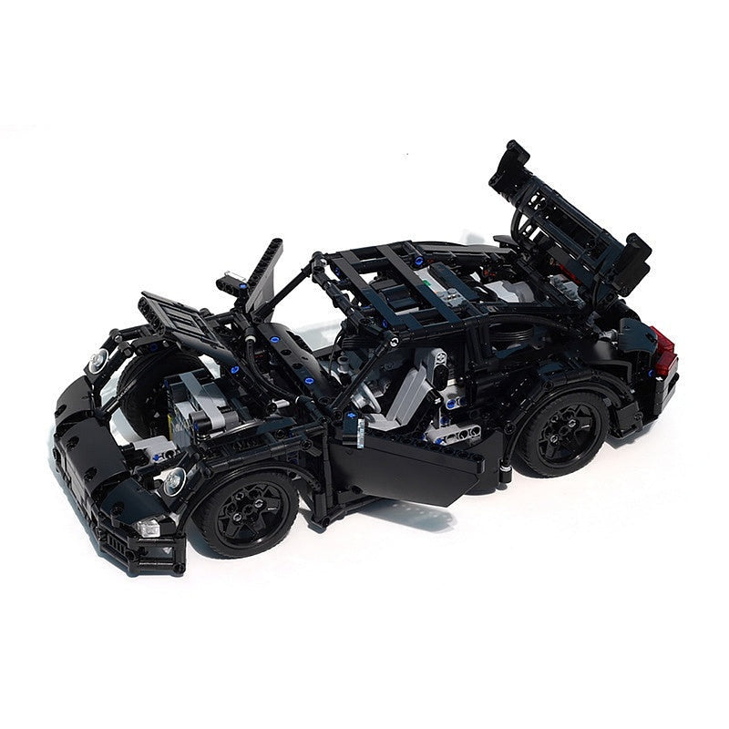 German GT Supercar Racing Car MOC Building Kit | Vehicle Model - 2
