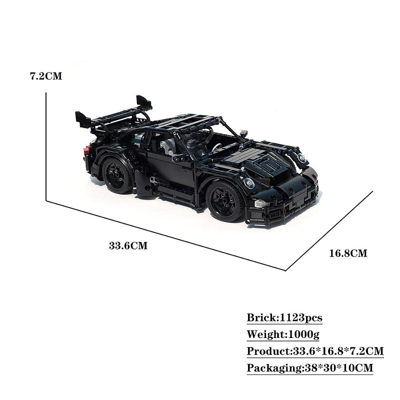 German GT Supercar Technic Racing Car Building Kit | LEGO-Compatible MOC - 5