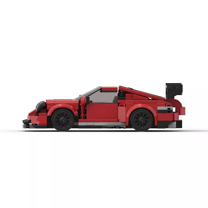 German GT3 Racing Sports Car Building Kit | 8-Stud LEGO-Compatible MOC - 2