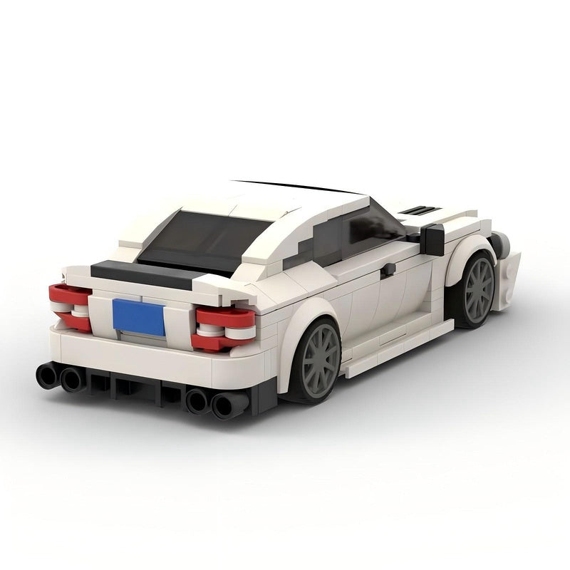 German Luxury Sport Coupe W204 Building Kit | LEGO-Compatible MOC - 4