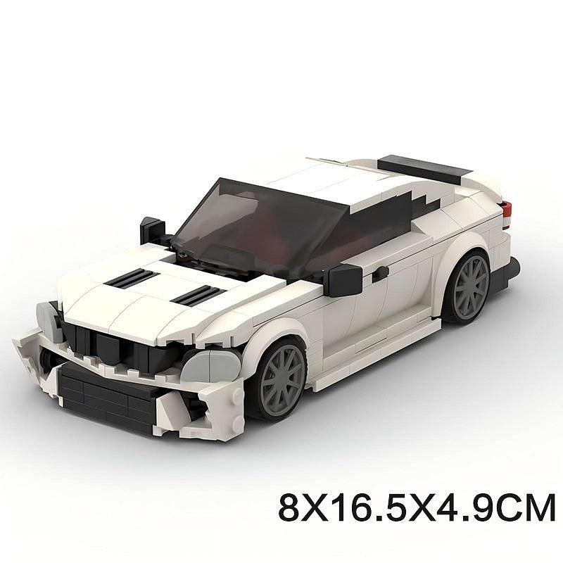 German Luxury Sport Coupe W204 MOC Building Kit | Vehicle Model - 9