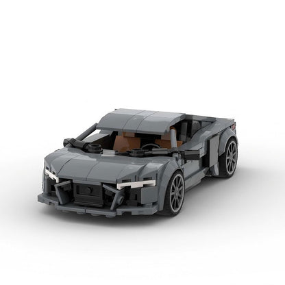 German V10 Super Sports Coupe Hypercar MOC Building Kit - 2