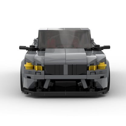 German V8 Sport Sedan MOC Vehicle Building Kit | Performance Car Design - 1