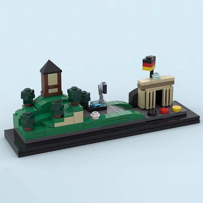Germany Skyline MOC Architecture Building Kit - 5