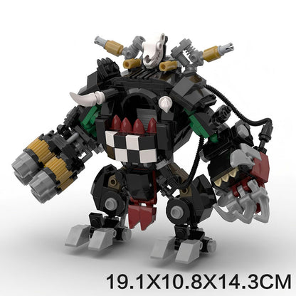 ghazghull mag uruk thraka mech building set | warhammer 40k | moc-176605 - 5