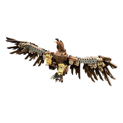 Giant Fantasy Eagle MOC Building Kit | Mythical Sky Guardian Model Set - 5