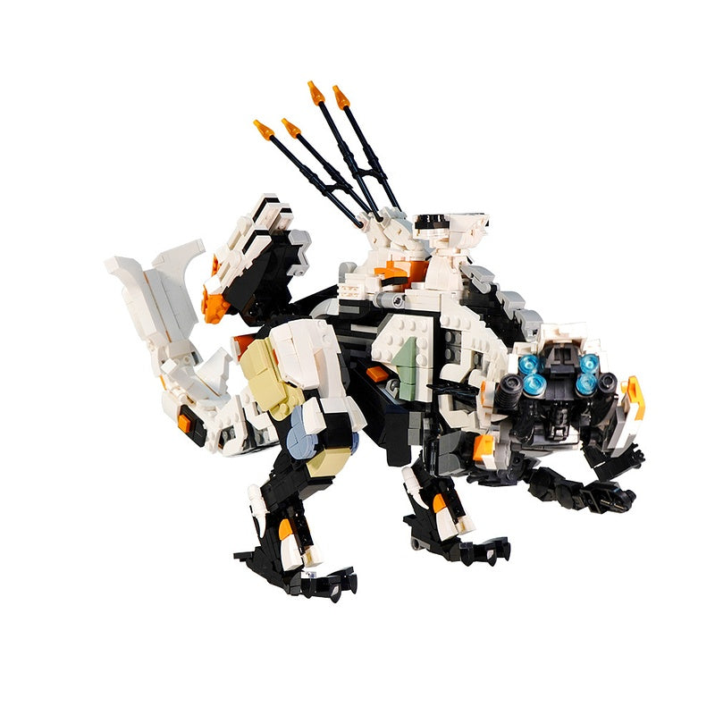Giant Mechanical Thunder Beast Dinosaur Mech Building Kit | LEGO-Compatible MOC - 3