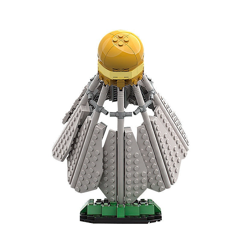 Giant Shuttlecock MOC Building Kit | Sports Sculpture Display Model - 2