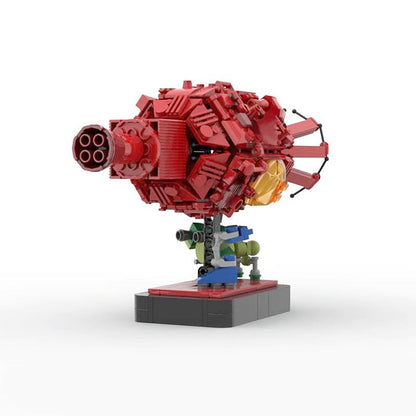 Giant Space Mining Ship MOC Spacecraft Building Kit | Industrial Explorer - 2