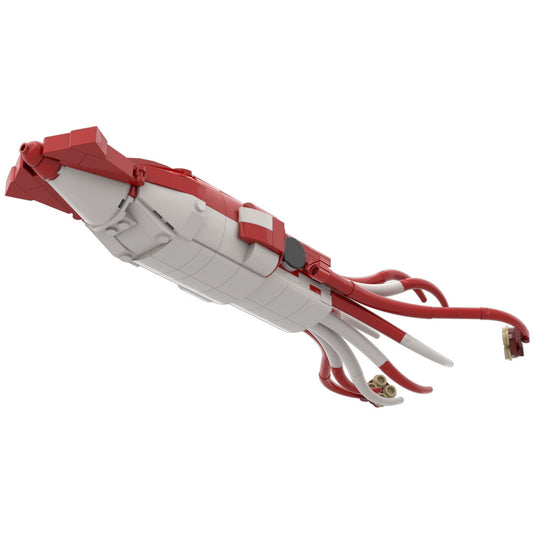 giant squid building kits | architeuthis dux | moc-222644 - 5