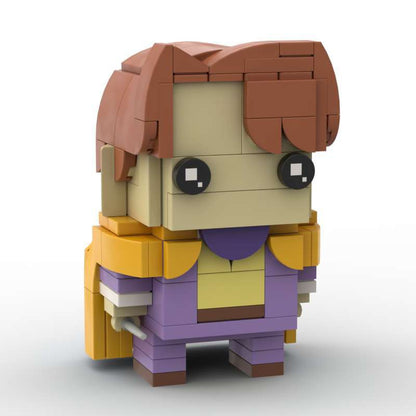 gilderoy lockhart moc brickheadz set | harry potter | compatible with lego - 2