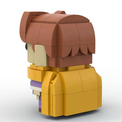 gilderoy lockhart moc brickheadz set | harry potter | compatible with lego - 3