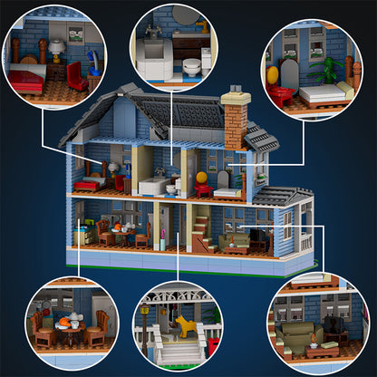 gilmore girls house building set | lego compatible - 7