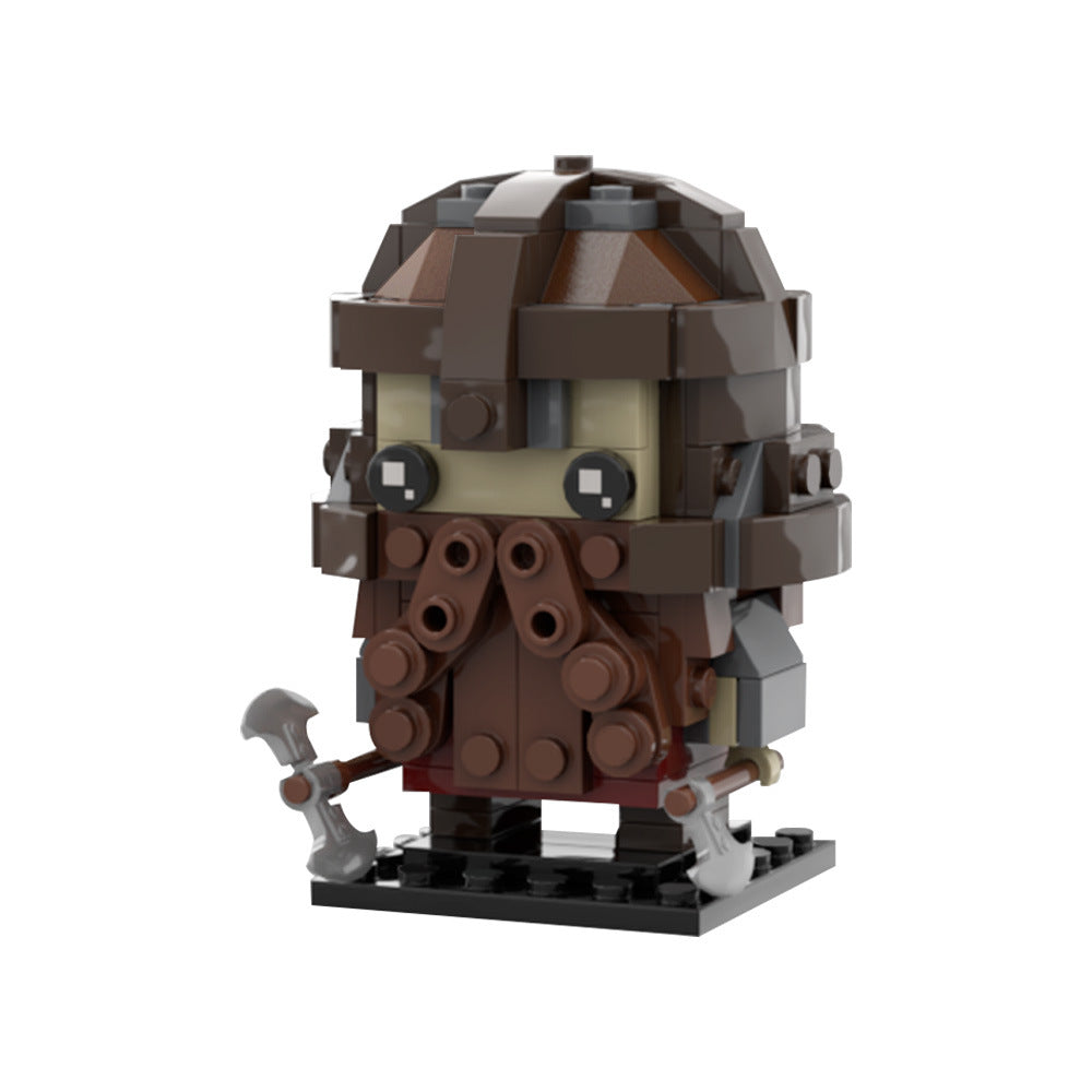 gimli brickheadz building set | lotr | moc-99545 - 2