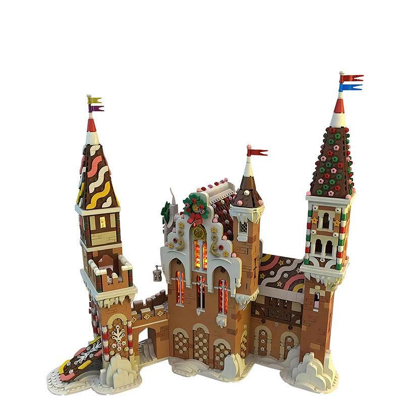 Gingerbread Castle Fantasy MOC Building Kit - 1