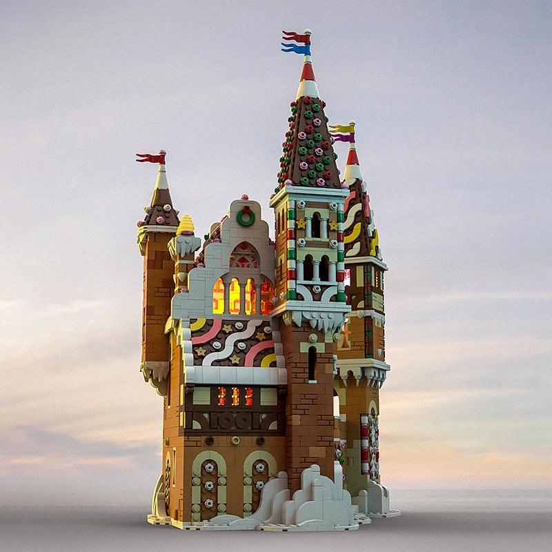 Gingerbread Castle Fantasy MOC Building Kit - 2