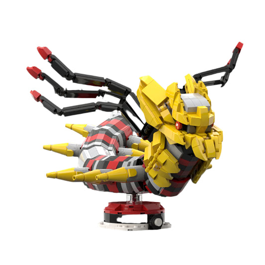giratina origin form brickheadz building set | pokèmon | moc-112439 - 1