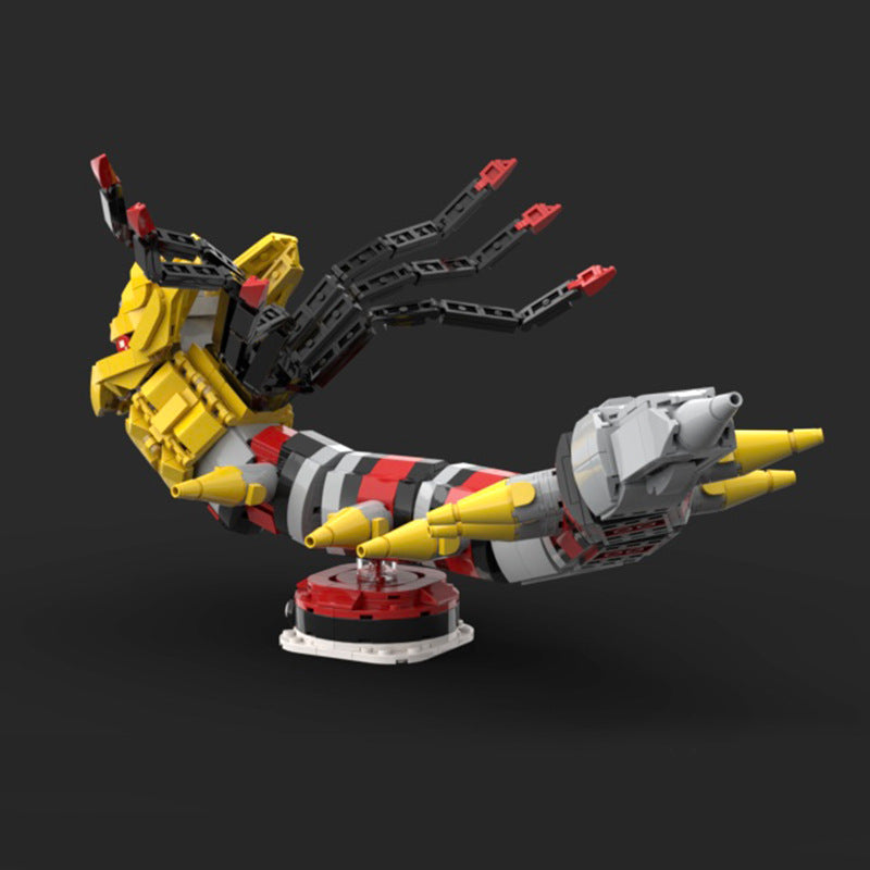 giratina origin form brickheadz building set | pokèmon | moc-112439 - 3