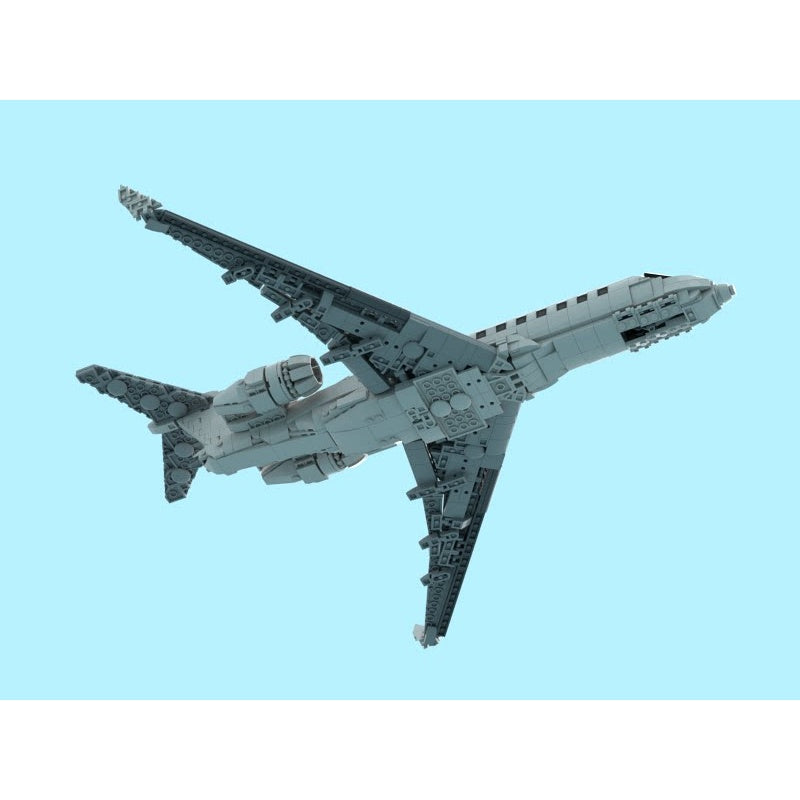 Global 6000 Long-Range Twin-Engine Private Jet MOC Building Kit - 2