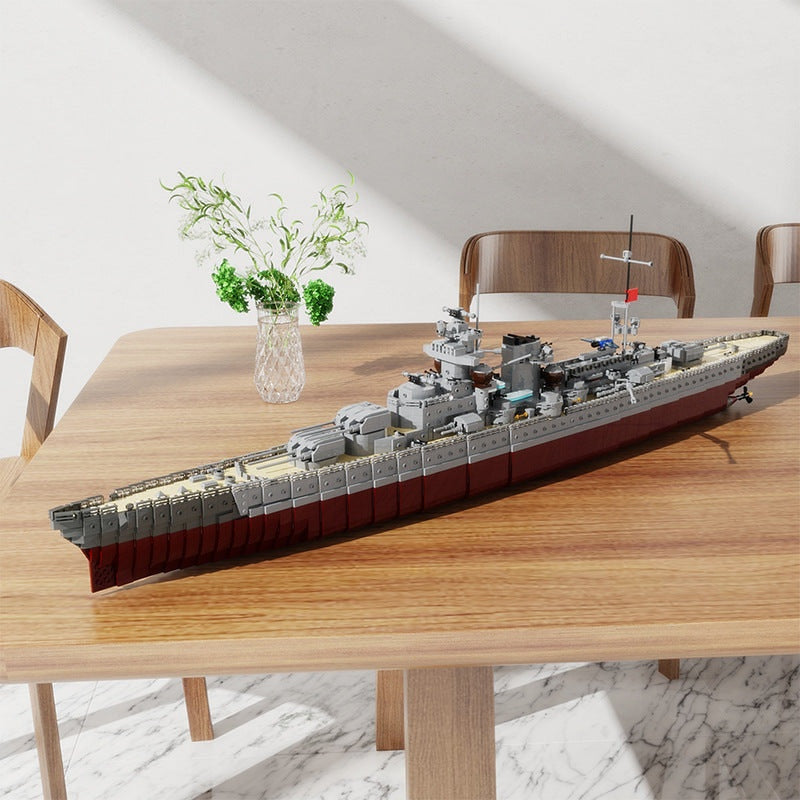 Gneisenau Battleship MOC Building Kit | Historic Warship Model - 8