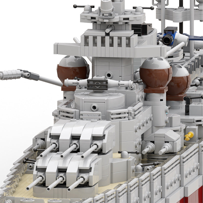 Gneisenau Battleship of the Kriegsmarine Building Kit | LEGO-Compatible MOC - 2