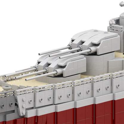 Gneisenau Battleship of the Kriegsmarine Building Kit | LEGO-Compatible MOC - 3