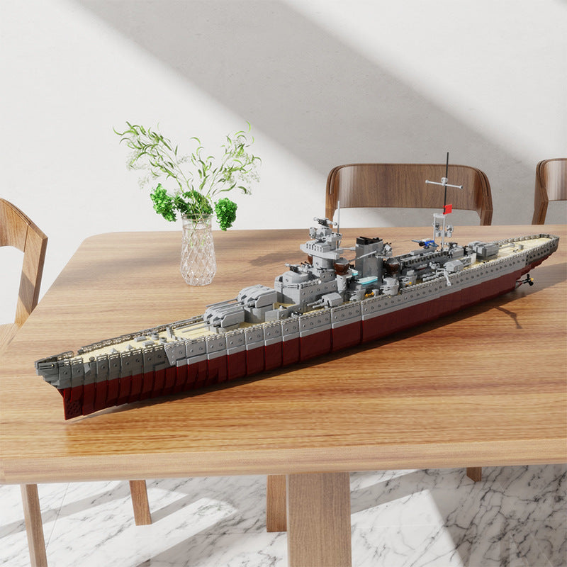 Gneisenau Battleship of the Kriegsmarine Building Kit | LEGO-Compatible MOC - 8