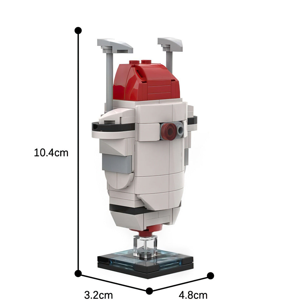 go-4 security bot building set | wall-e | moc-66118 - 4