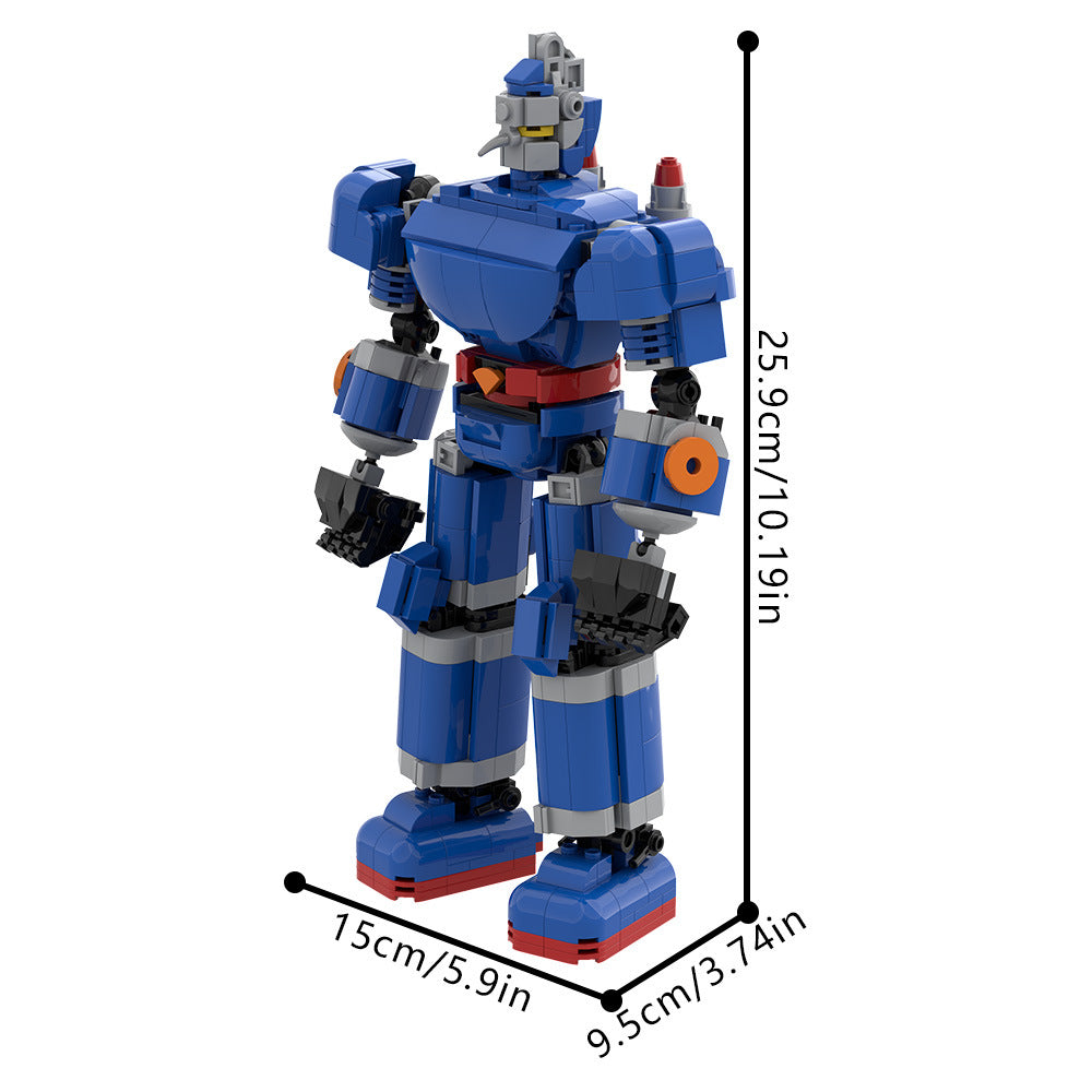 gokin tetsujin 28 gigantor building set | moc-227319 - 3