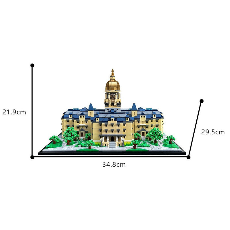 Golden Dome Landmark MOC Building Kit Historic Architecture Model - 4