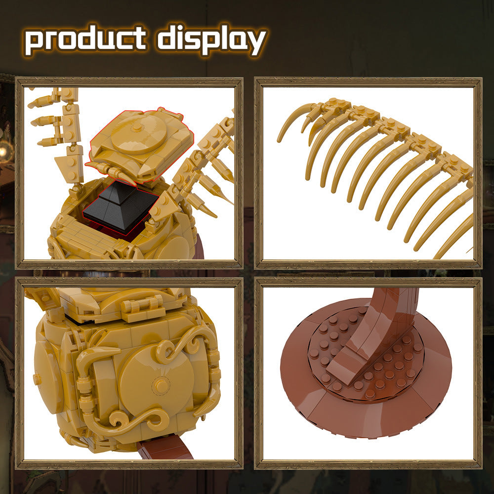 golden snitch moc building set | harry potter | gobricks - 6