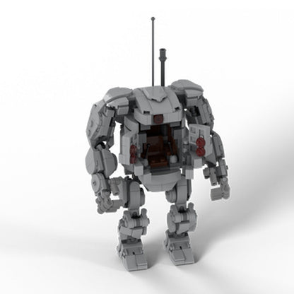 Golem Hardsuit Mk2 MOC Building Kit | Armored Mecha Robot Figure Model - 1