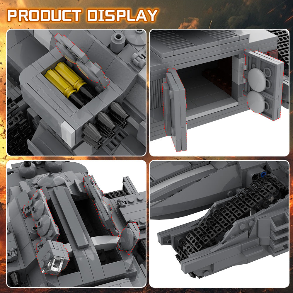 goliath futuristic tank building set | moc-215027 - 3