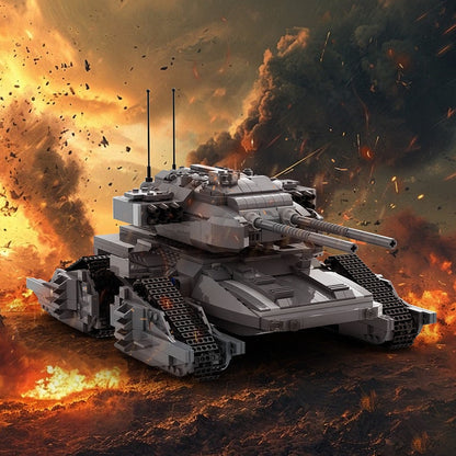 Goliath Futuristic Tank MOC Building Kit | Advanced Armored Vehicle - 2