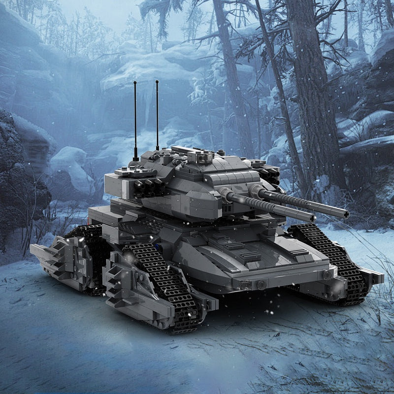 Goliath Futuristic Tank MOC Building Kit | Advanced Armored Vehicle - 3