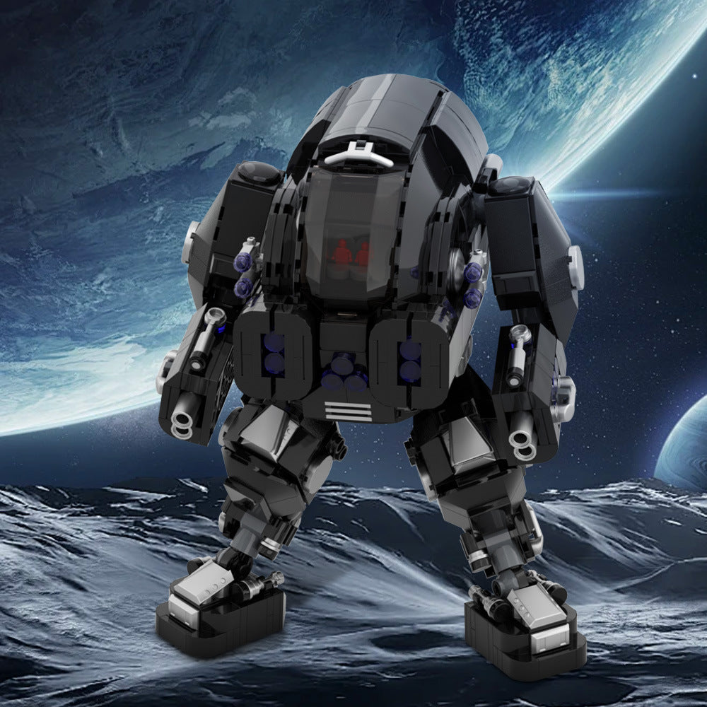goliath mech building set | lego compatible - 1