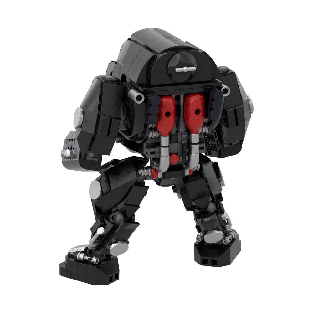 goliath mech building set | lego compatible - 5