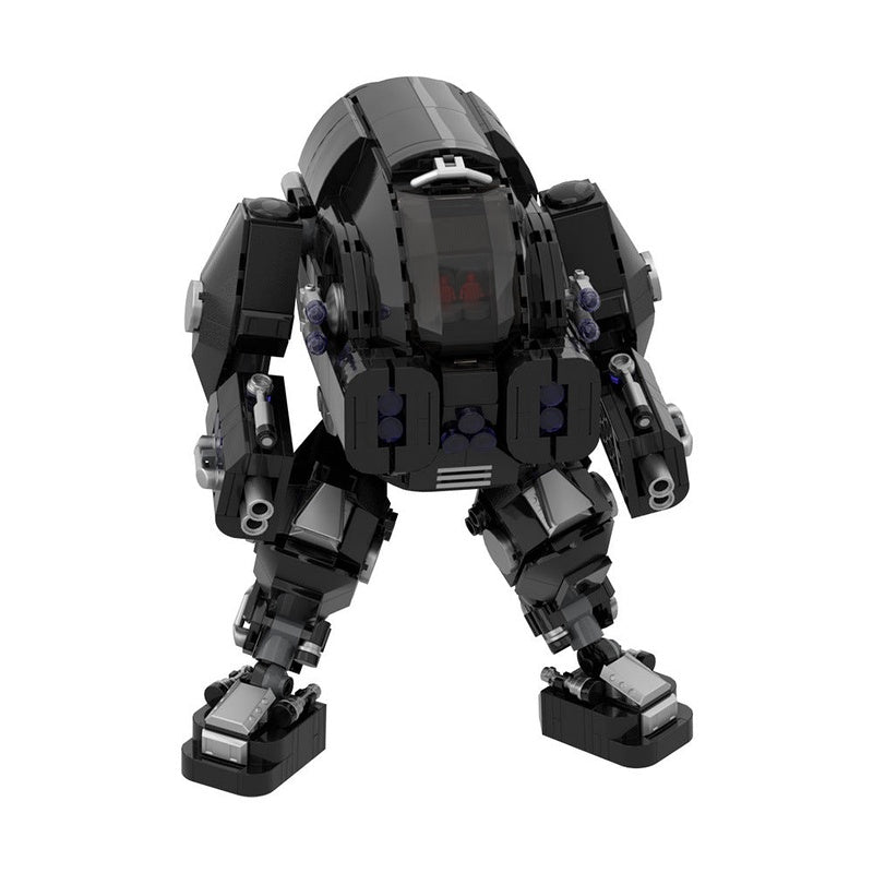Goliath Mech MOC Building Kit | Heavy Combat Robot Figure Model - 1