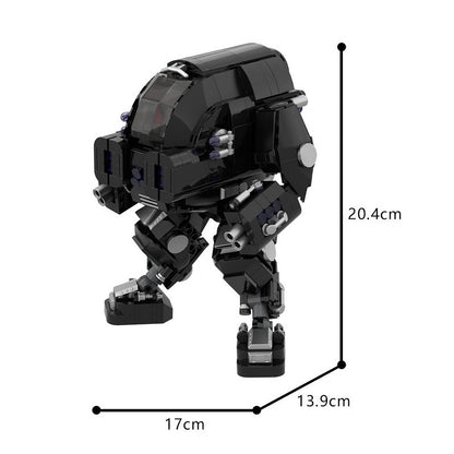 Goliath Mech MOC Building Kit | Heavy Combat Robot Figure Model - 7