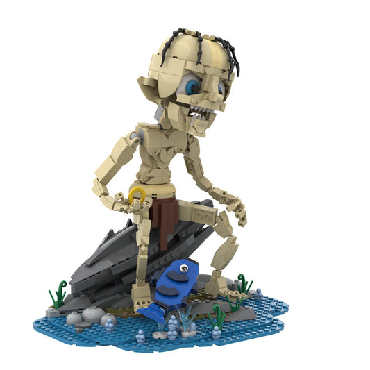 gollum moc building set | the lord of the rings - 2