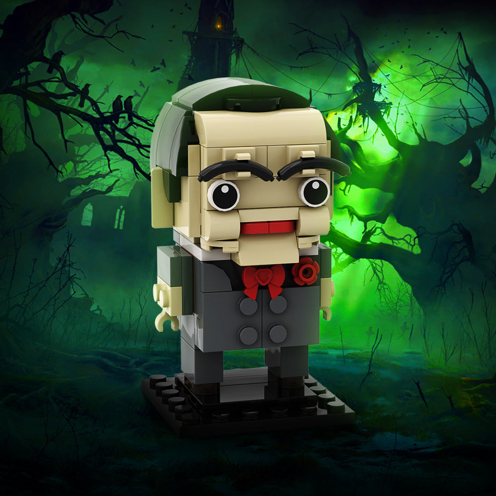 goosebumps brickheadz building set | lego compatible - 1