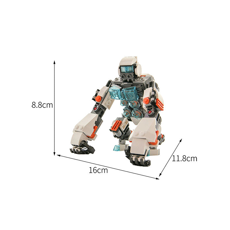 Gorilla Mech Building Kit | LEGO-Compatible MOC - 2