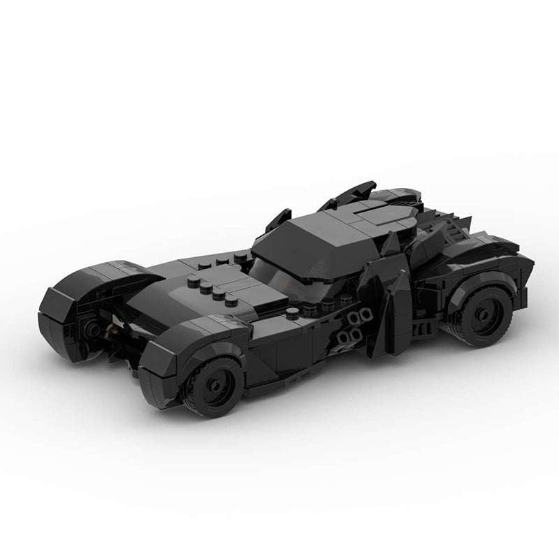 gotham knights batmobile building set | moc-149857 - 4